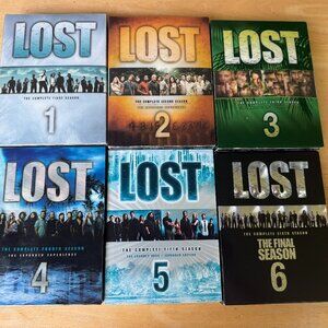 ABC's Lost Complete Series 1-6 DVD Discs sets (John Locke, Jack, Kate Sawyer Hug